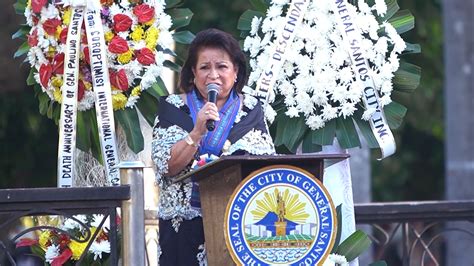 Manifestation of Vice Mayor Rosalita “Nanay Lita” Nuñez.